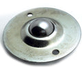 US Stock 2pcs Dia 1" Ball Metal Transfer Bearing Unit Conveyor Roller CY-25B