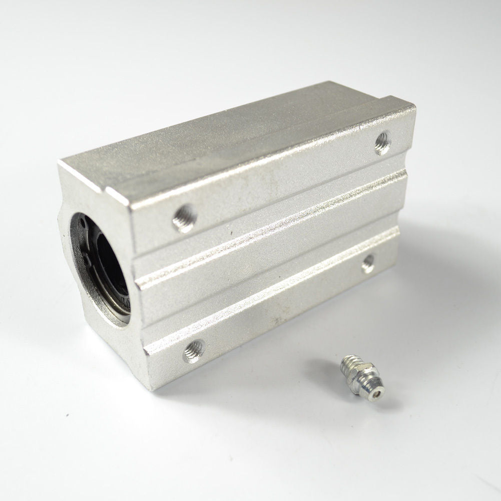 US Stock 2pcs SC10LUU SCS10LUU 10mm CNC Linear Ball Motion Bearing Slide