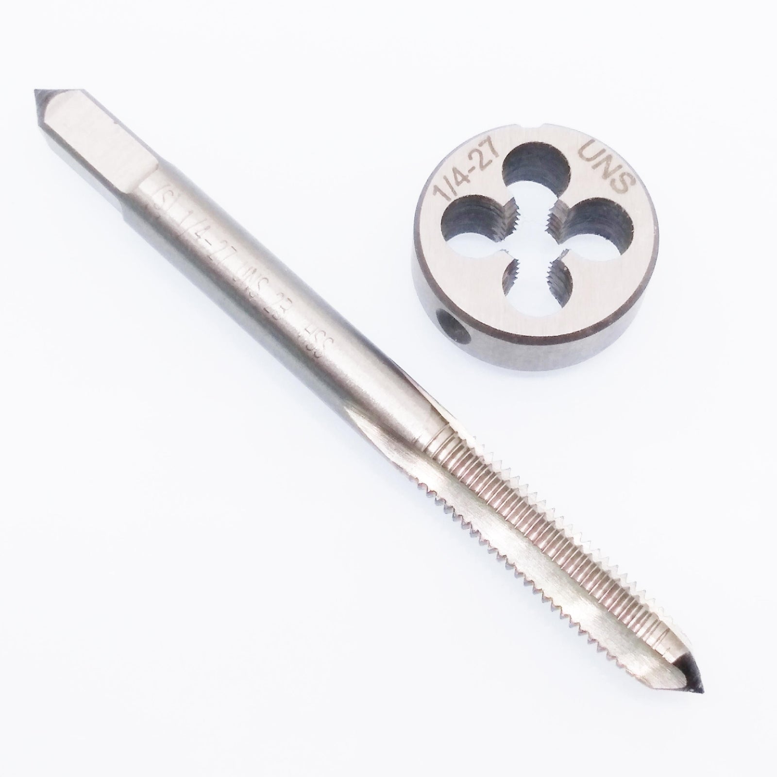 AU Stock HSS 1/4-27 UNS Tap & 1/4-27 UNS Die Right Hand
