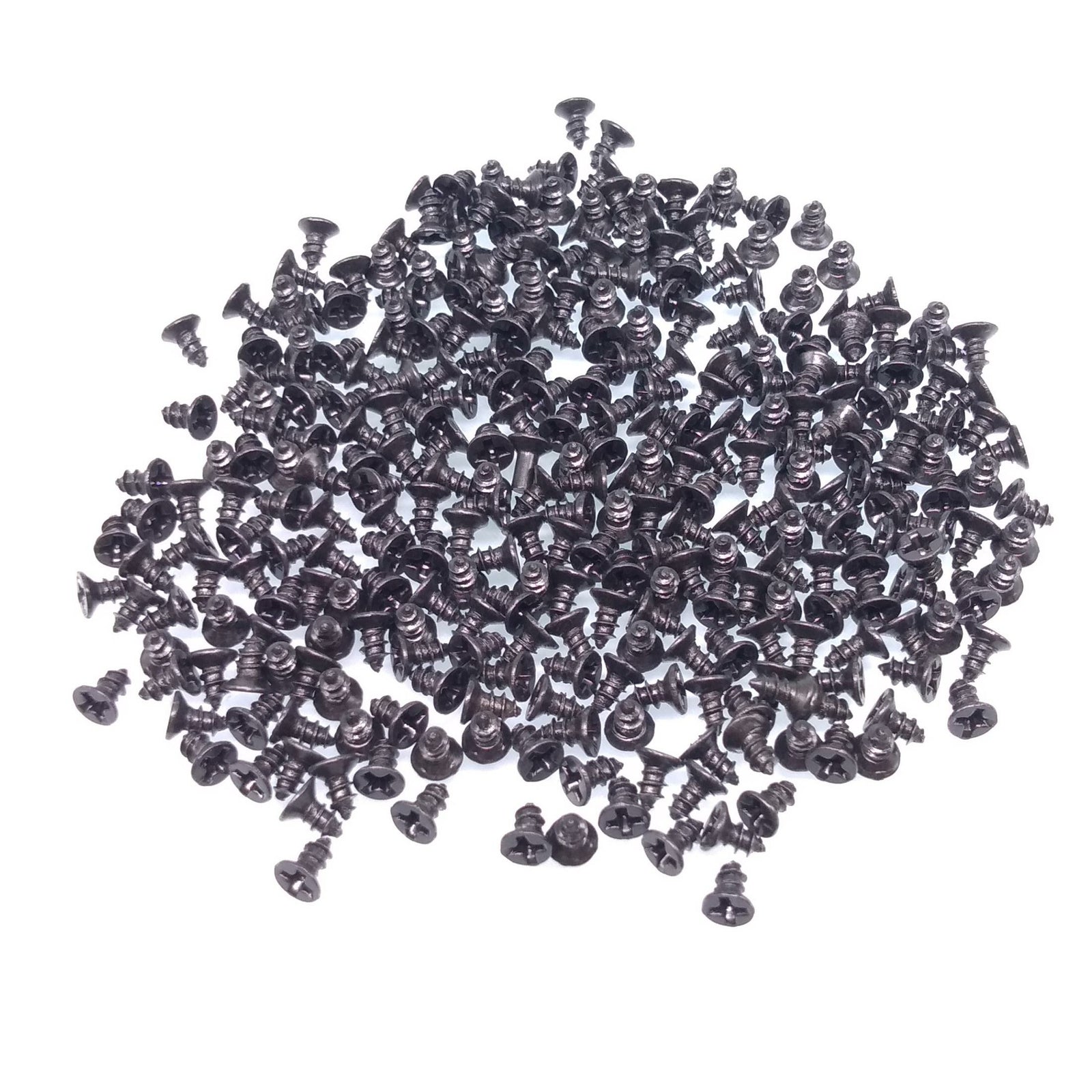 1000pcs M1.7 x 4mm Phillips Flat Head Small Self Tapping Screws