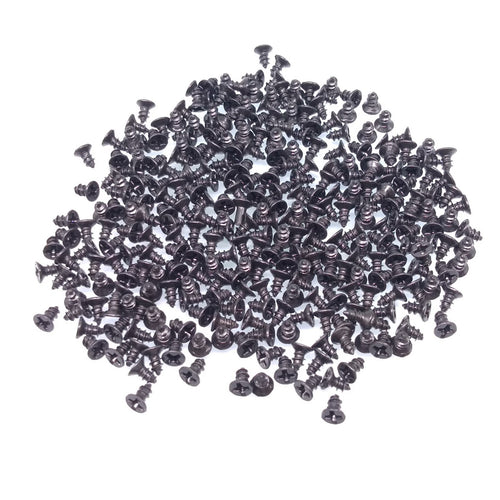 1000pcs M1.7 x 4mm Phillips Flat Head Small Self Tapping Screws