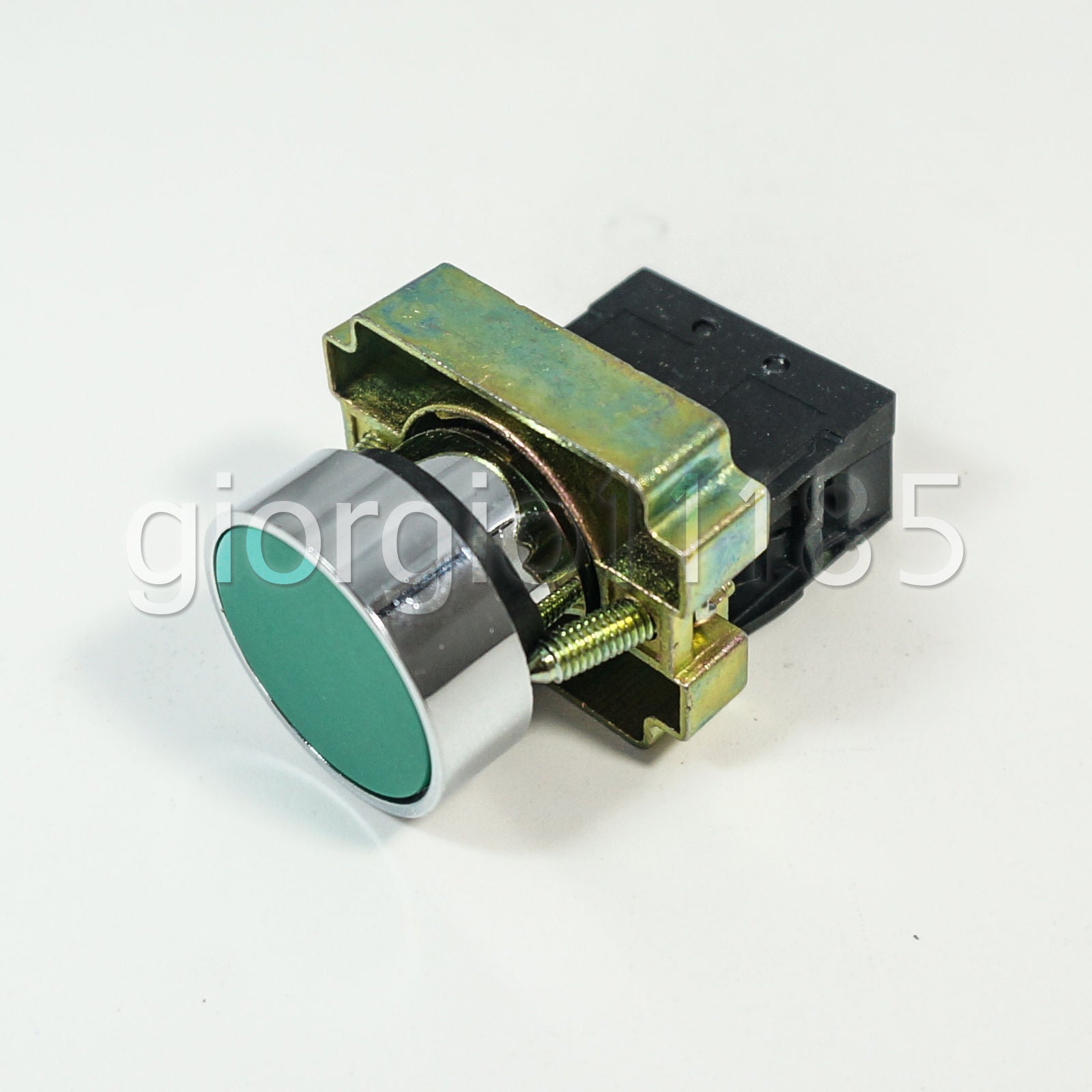 US Stock 2pcs 1 NO XB2-BA31 Momentary Green Flush Push-Button Switch