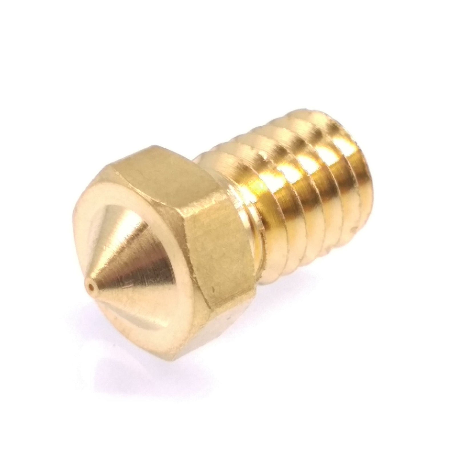 US Stock 10pcs 3D Printer Extruder Brass Nozzle 0.4mm M6 Thread 1.75mm For E3D