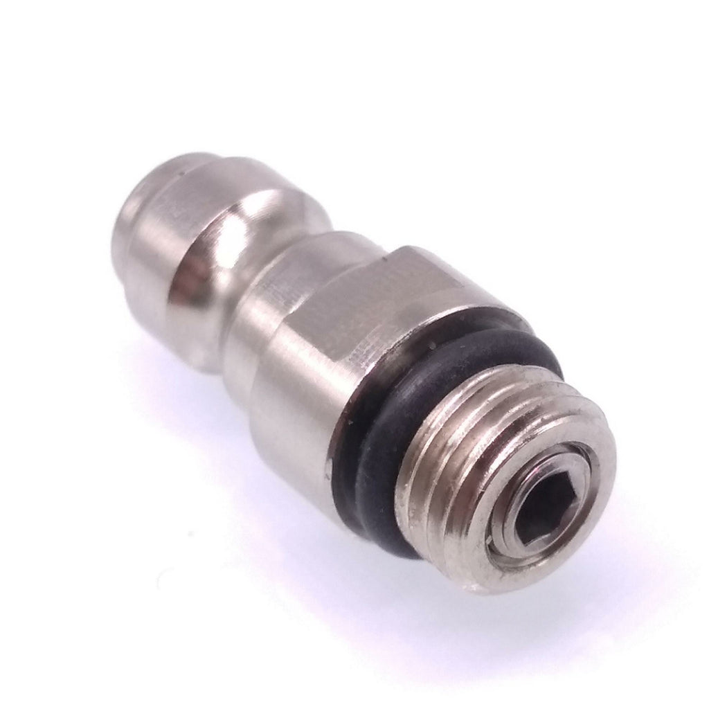 8mm Male Quick Head Connection Check Valve One Way Fill Nipple Kit M8*1