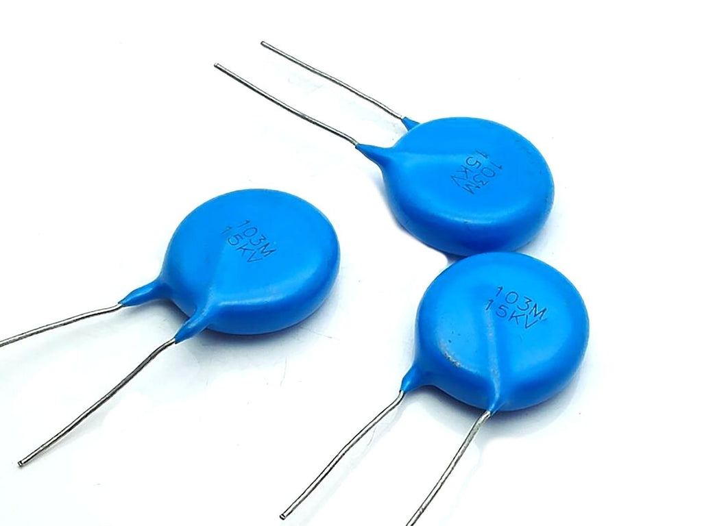 US Stock 10pcs Ceramic Disc Capacitors 10000pf 10nf 0.01uf 103 15000V 15KV