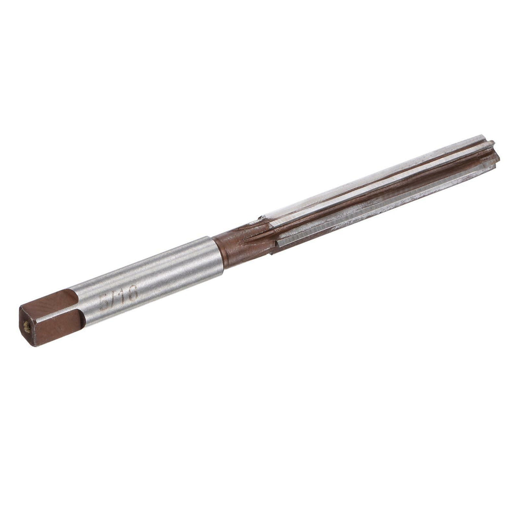 5/16" Hand Reamer H8 Alloy Tool Steel 6 Flutes Straight Shank Cutter