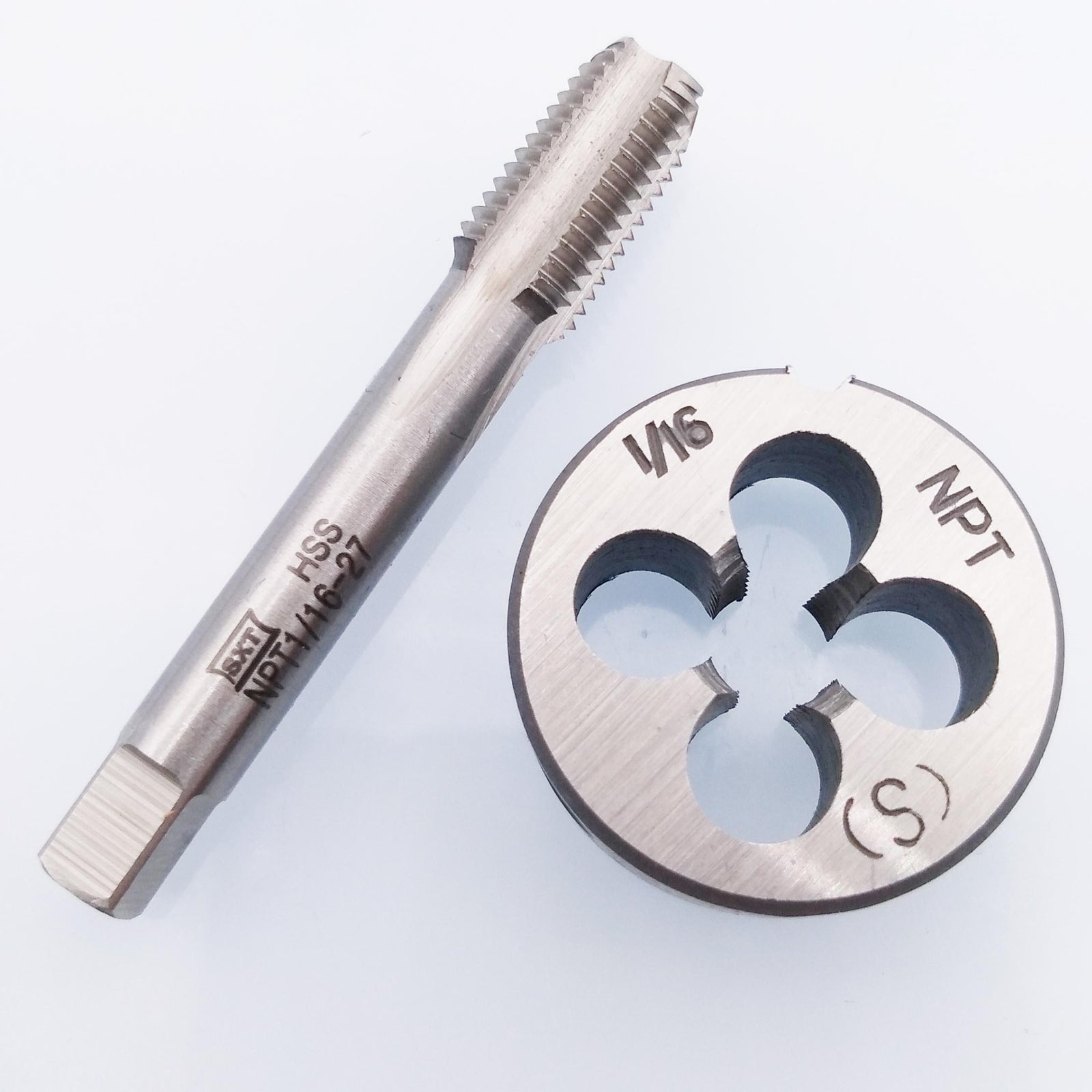 AU Stock HSS 1/16-27 NPT Tap & 1/16-27 NPT Die Right Hand