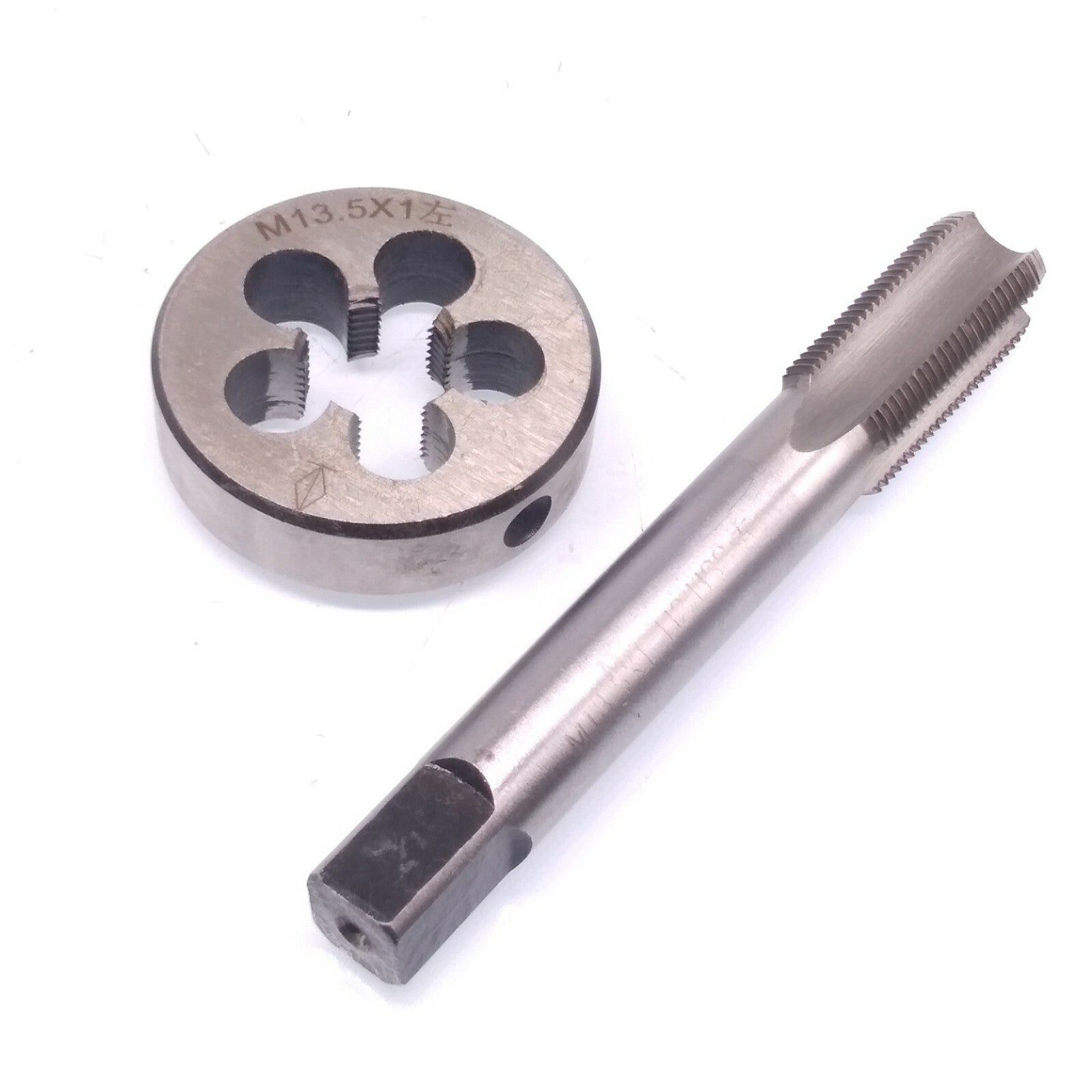 US Stock HSS M13.5 x 1mm Tap & M13.5 x 1.0mm Die Metric Thread Left Hand