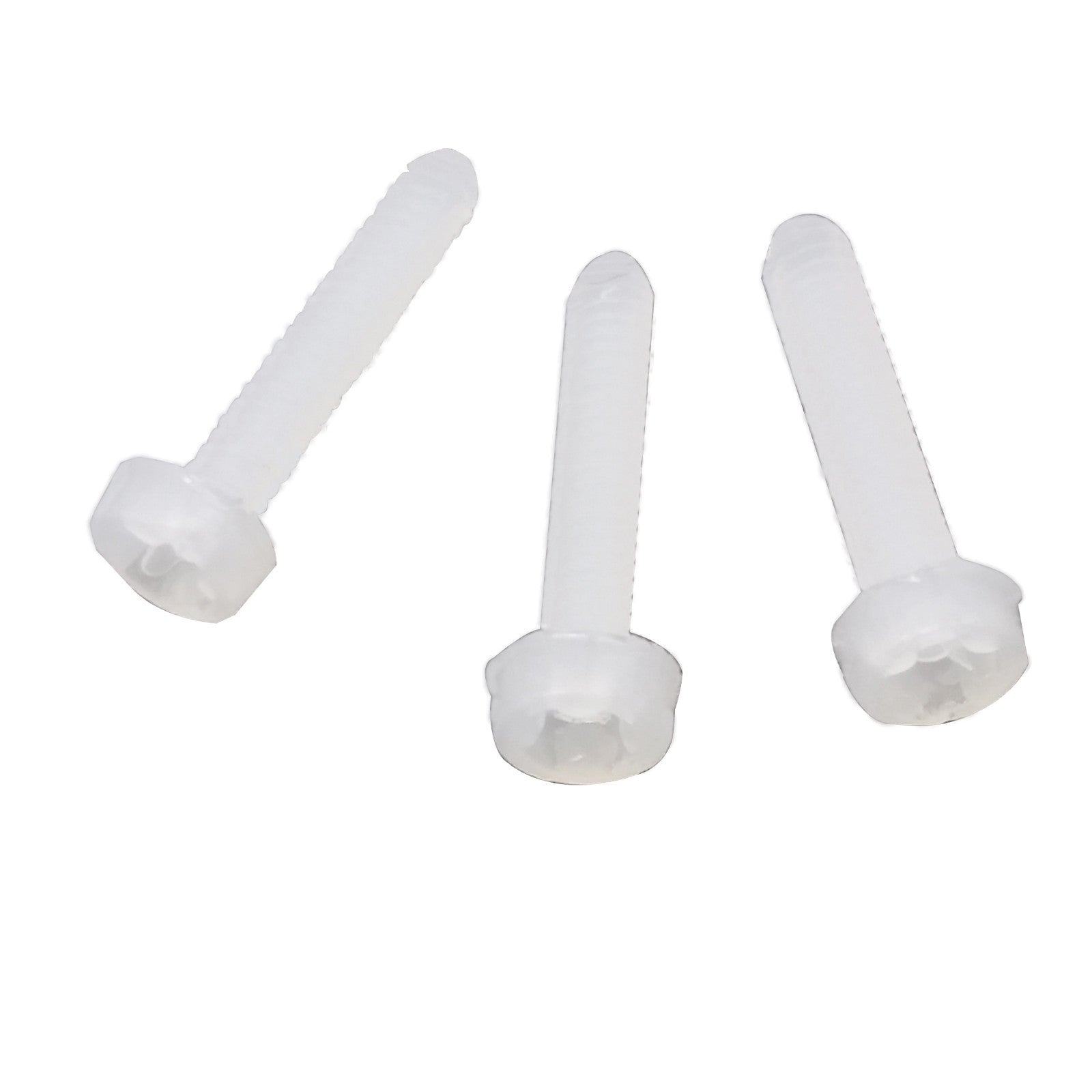 US Stock 50pcs M2 x 10mm Plastic Nylon Phillips Cross Recessed Pan Head Screws
