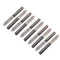 US Stock 10pcs Carbide PCB Engraving Bits CNC Router Tool 60 degrees 0.1mm