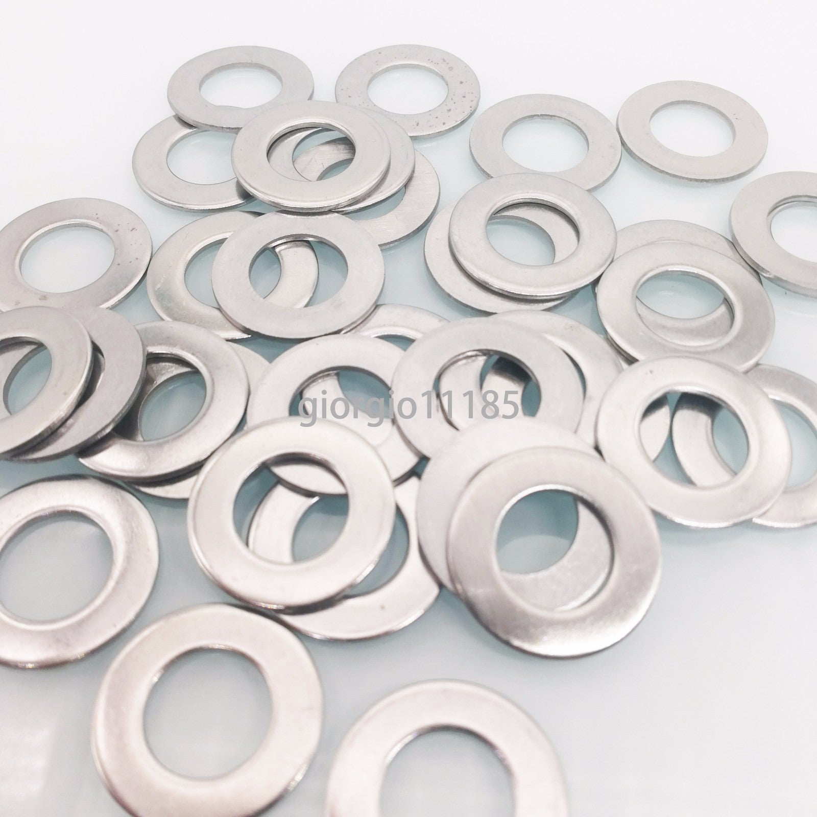 US Stock 50pcs M12 12mm 304 Stainless Steel Metric Flat Washer Washers