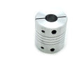AU Stock 9.5 x 12.7mm 3/8" x 1/2" Flexible Shaft Coupling Rigid Coupler D25 L30
