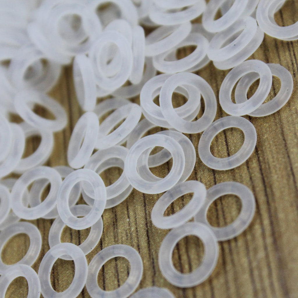 US Stock QTY 100 12mm OD 8mm ID 2mm Dia Food Grade Silicone Rubber Seal O-Ring