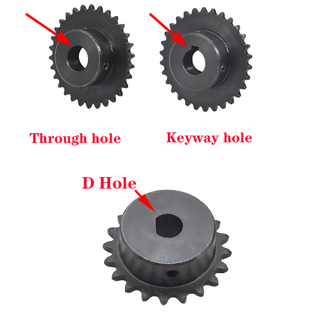 04C 9T 45# Steel Chain Sprocket Roller Chain Sprockets Bore 8mm