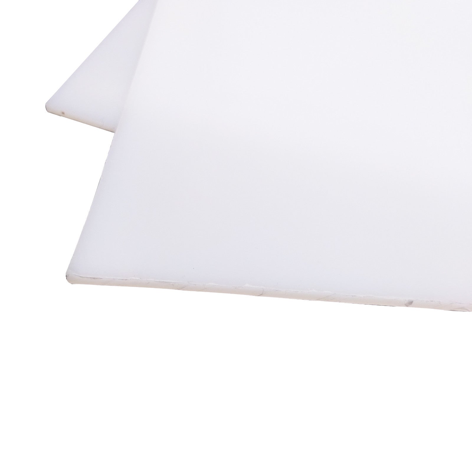 US Stock 2pcs 2mm ±10% x 200mm x 200mm White UHMW Plastic Sheet Plate