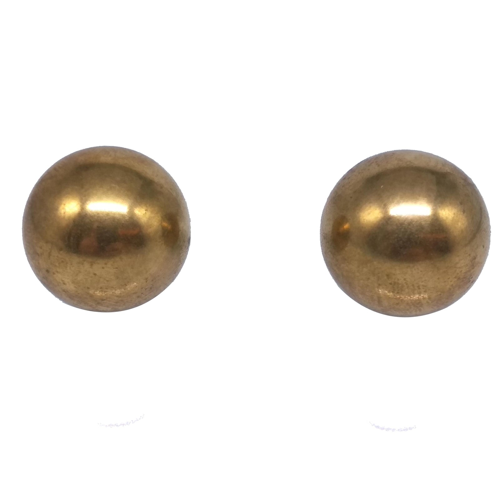 US Stock Pack of 2 Balls 1" 25.4mm Solid Brass Bearing Balls