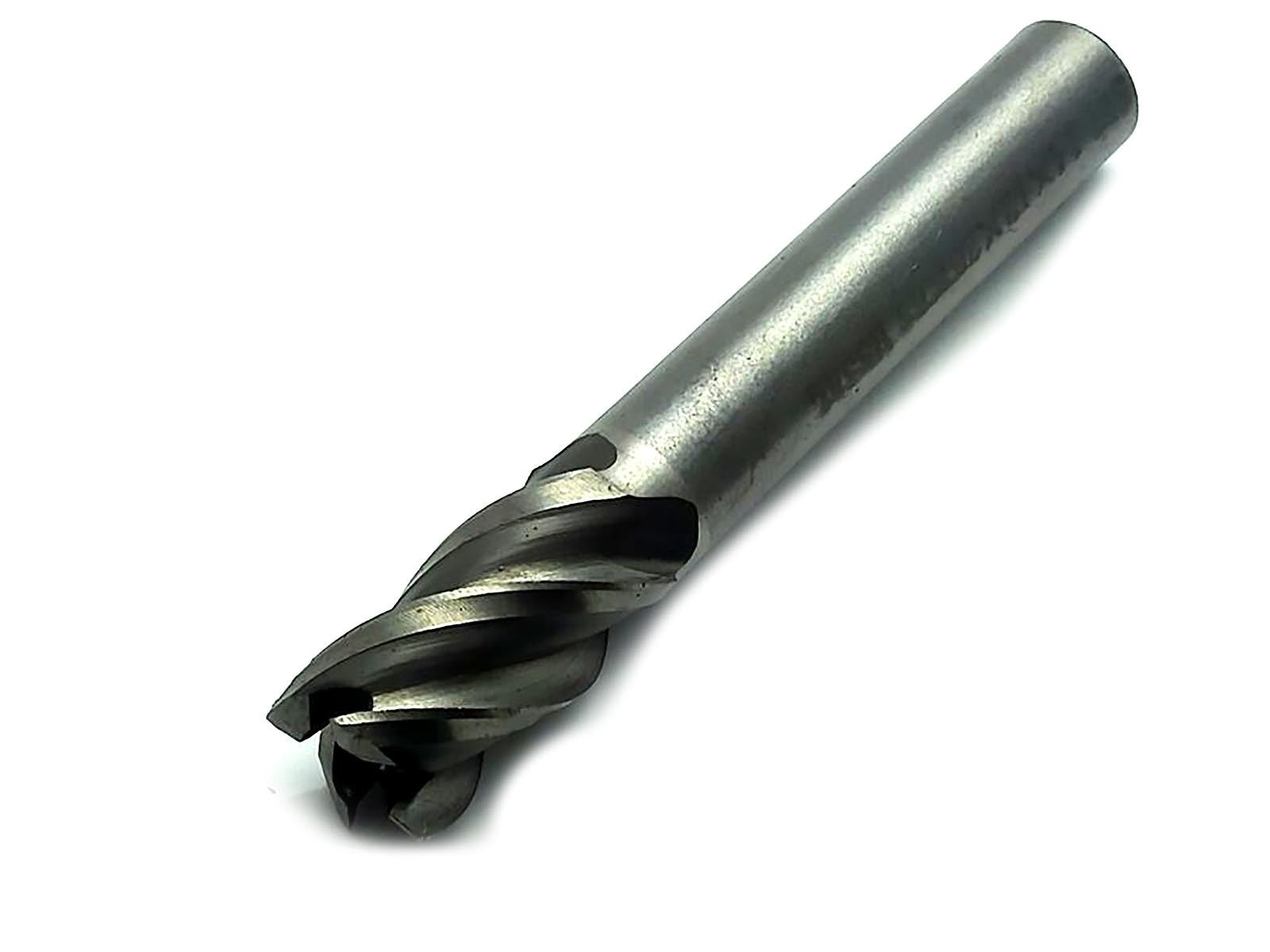 US Stock 14mm Four 4 Flute HSS & Aluminium End Mill Cutter CNC Bit
