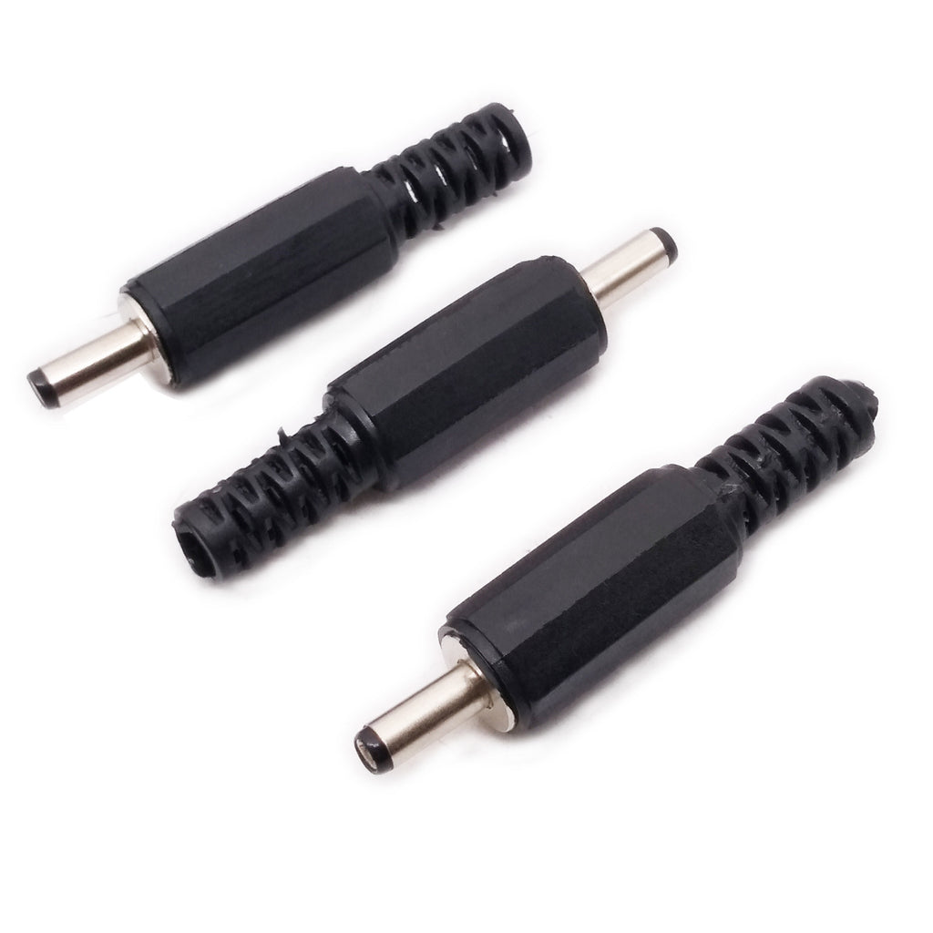 US Stock 10pcs 3.5mm x 1.1mm Male Soldered Type DC Power Plug Connector Adapter