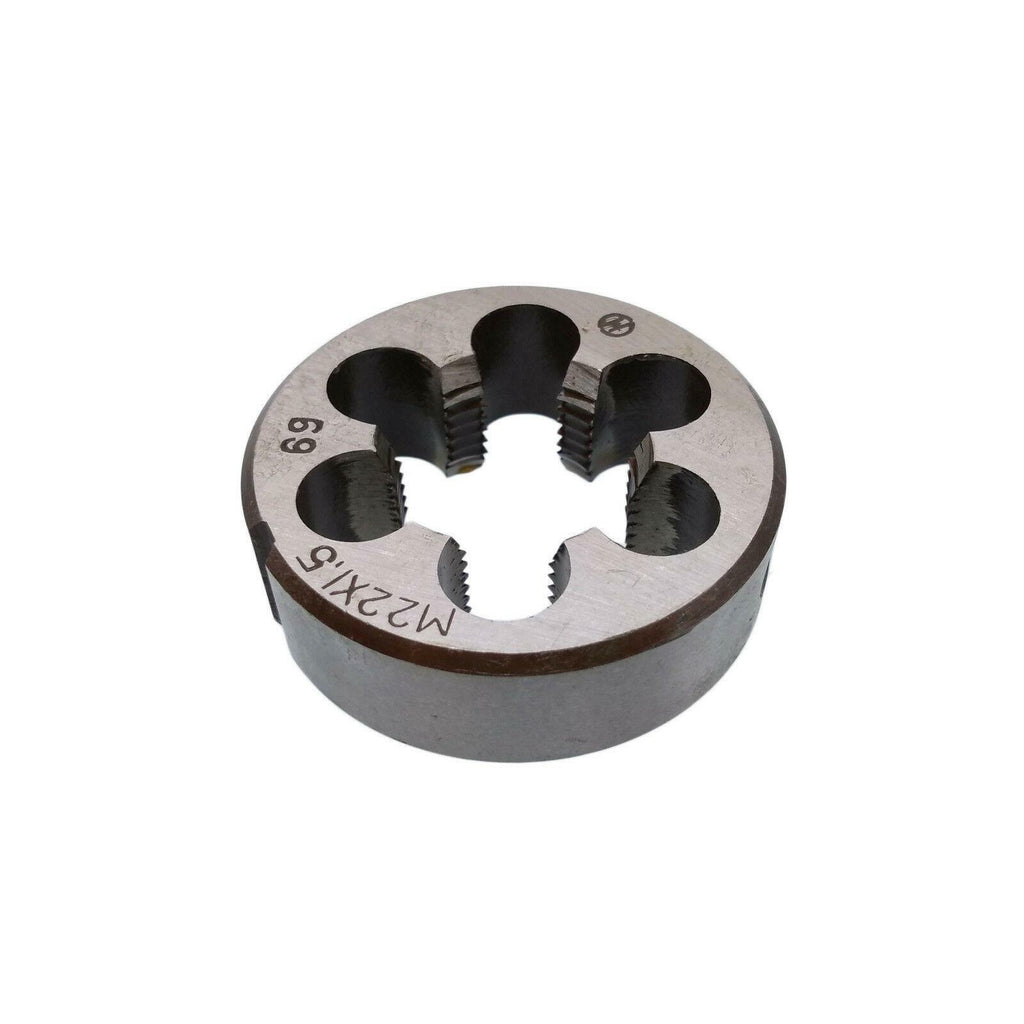 AU Stock HSS M22x1.5 Taper & Plug Tap & M22 x 1.5mm Die Metric Thread Right Hand