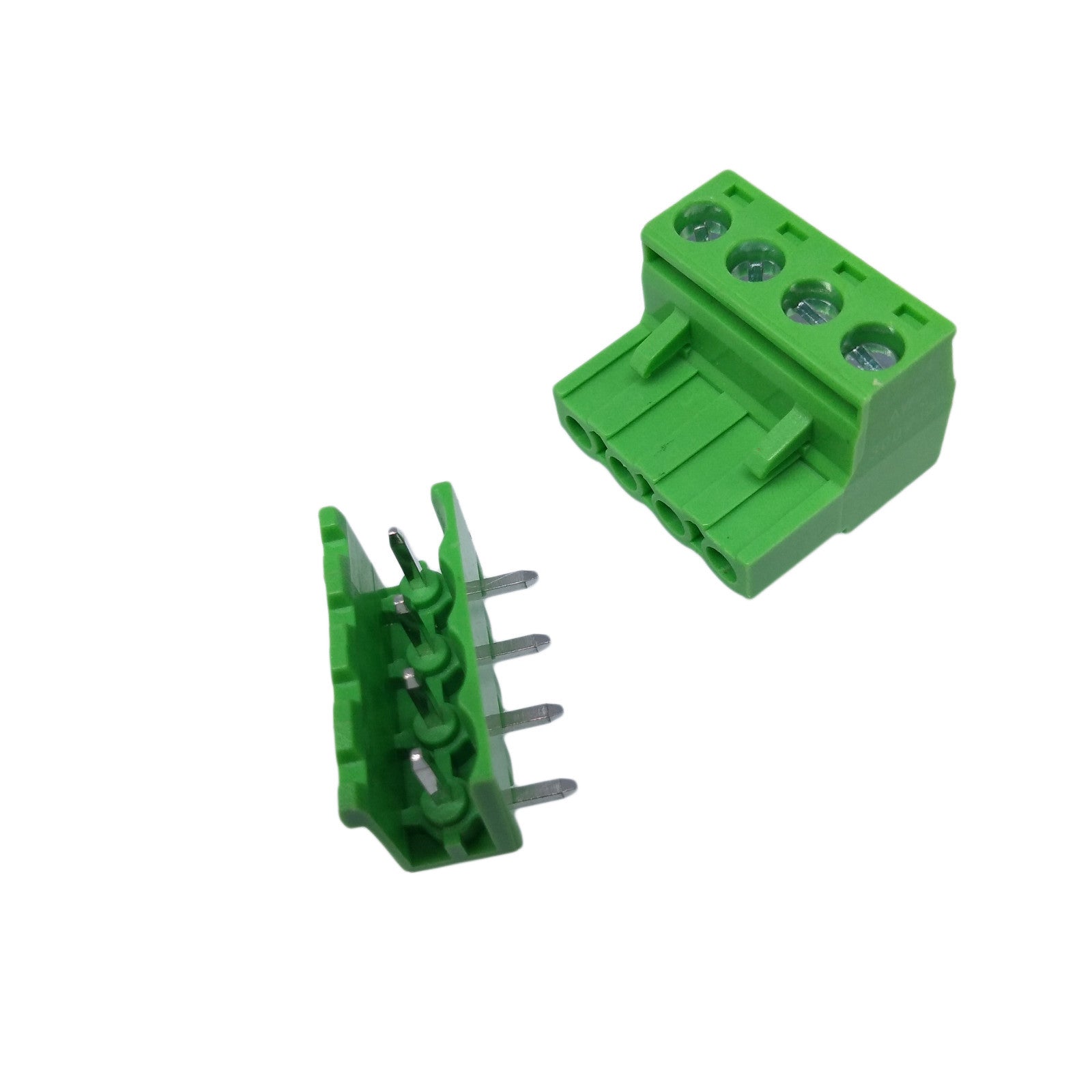 US Stock 10Set 2EDG 4 Plug-in Screw Terminal Block Connector 5.08mm Right Angle