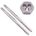 HSS 5-40 Taper & Plug Tap & 5-40 Hexagon Die Thread Right Hand Set
