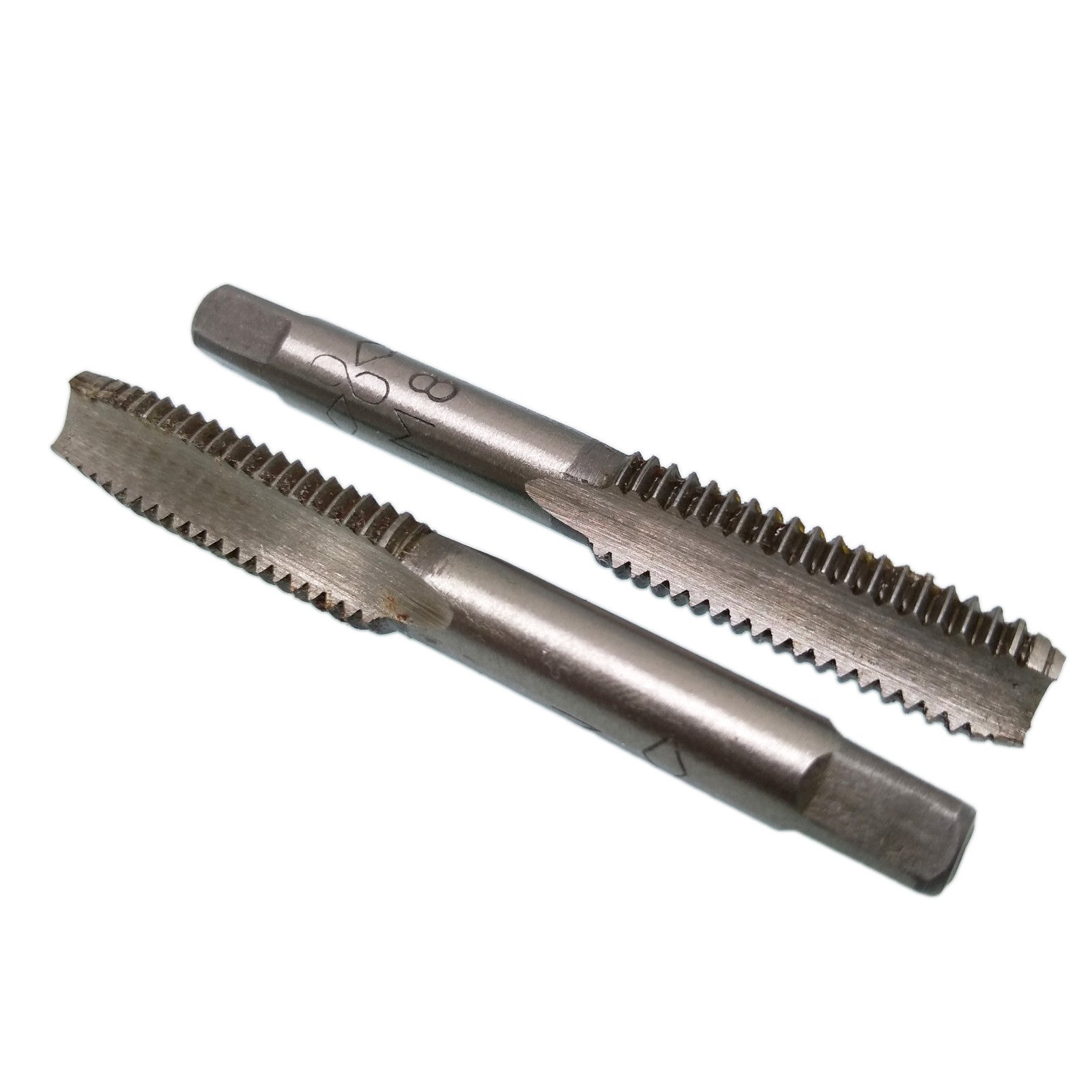US Stock HSS 8mm x 1.25 Metric Taper & Plug Tap Right Hand Thread M8 x 1.25mm