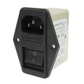 Solder Lug Terminals IEC 320 C14 Power Socket EMI Filter Switch & Fuse Holder 02