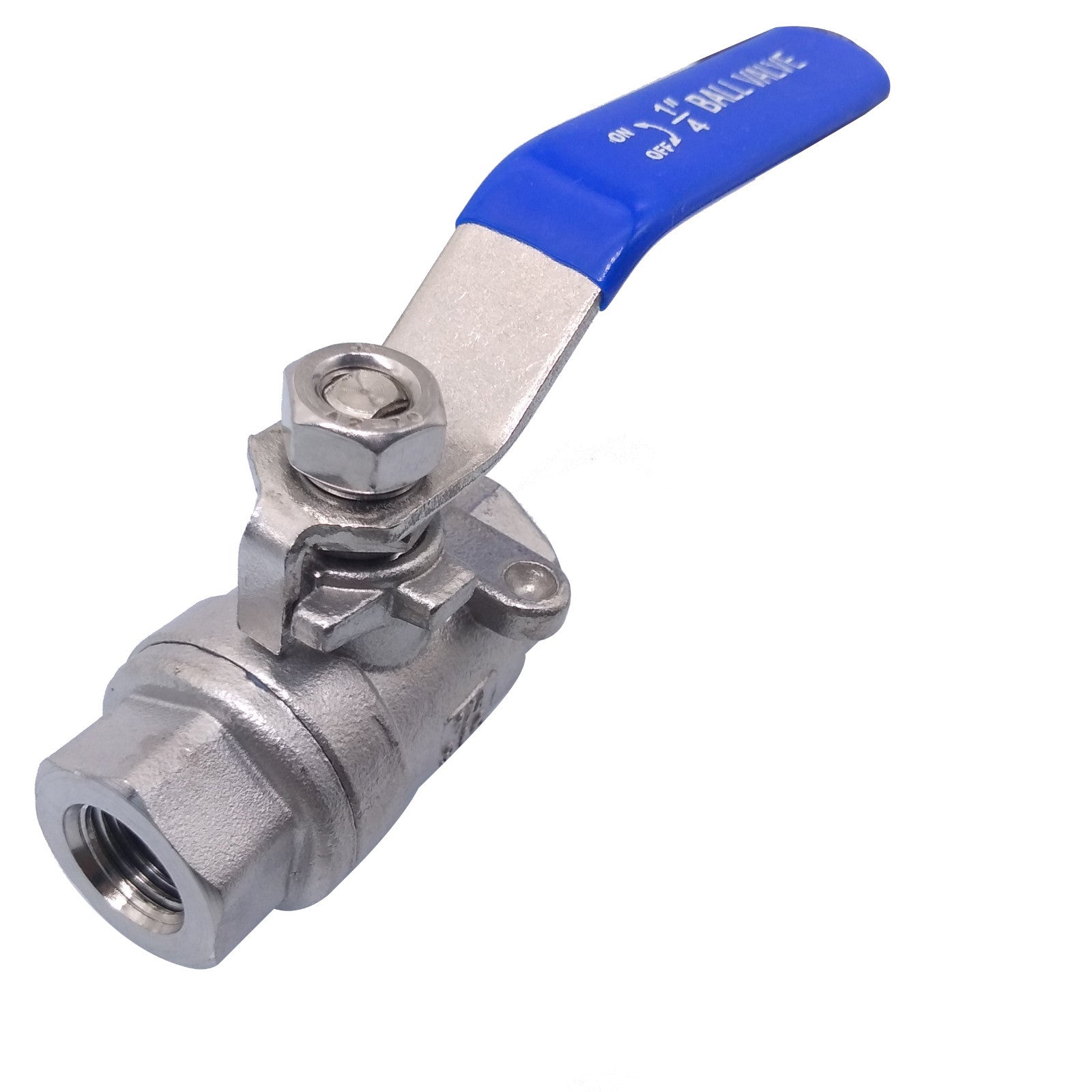US Stock 1/4" NPT Female 304 Stainless Steel Full Port Ball Valve WOG1000