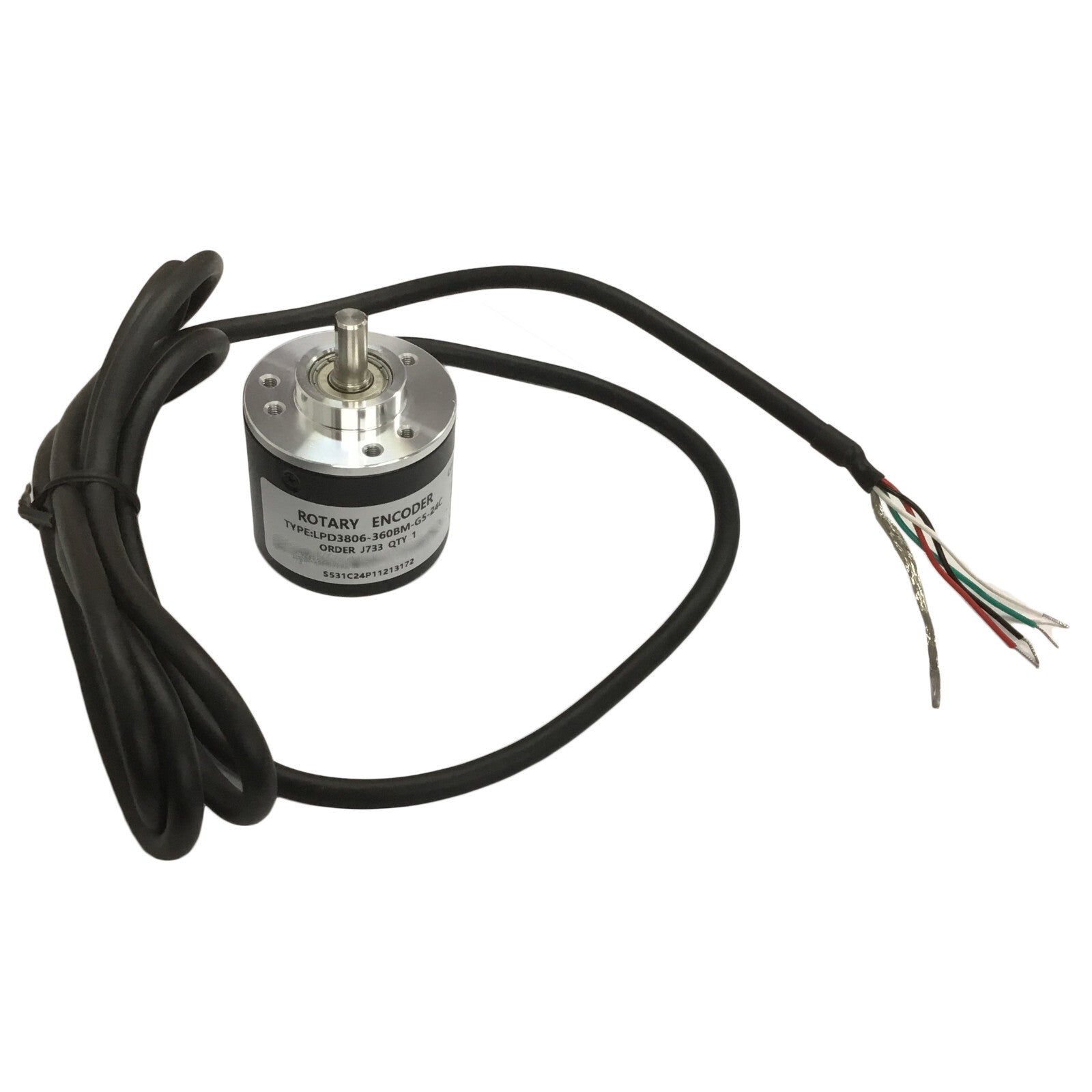 US Stock Encoder 360 P / R 5V-24V Incremental Rotary AB 2 Phase 6mm Shaft