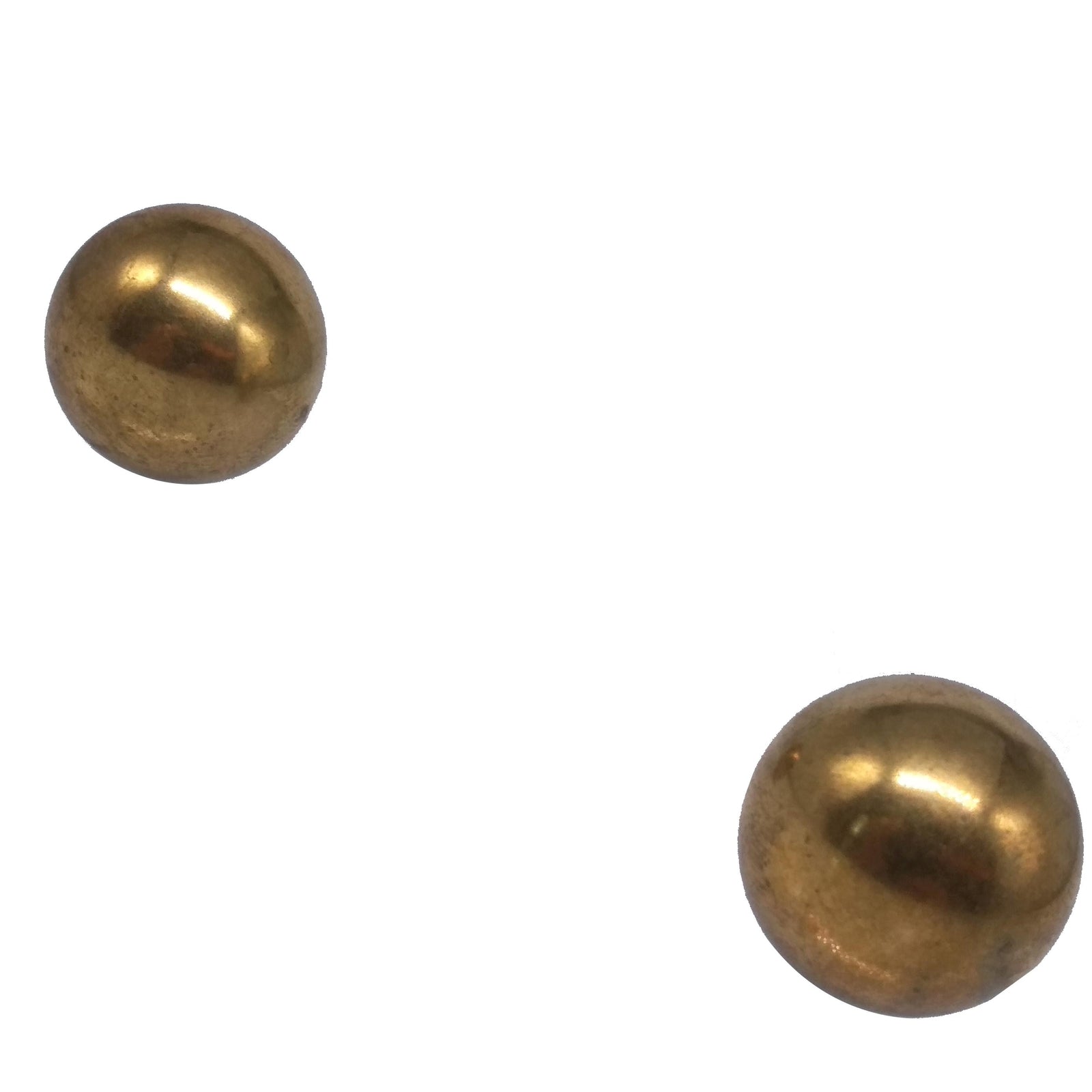 US Stock Pack of 2 Balls 1" 25.4mm Solid Brass Bearing Balls