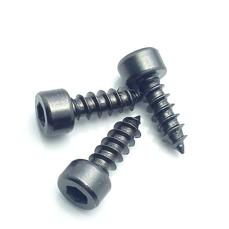 50pcs M4 12mm Alloy Steel Allen Hex Socket Head Cap Self-Tapping Screws