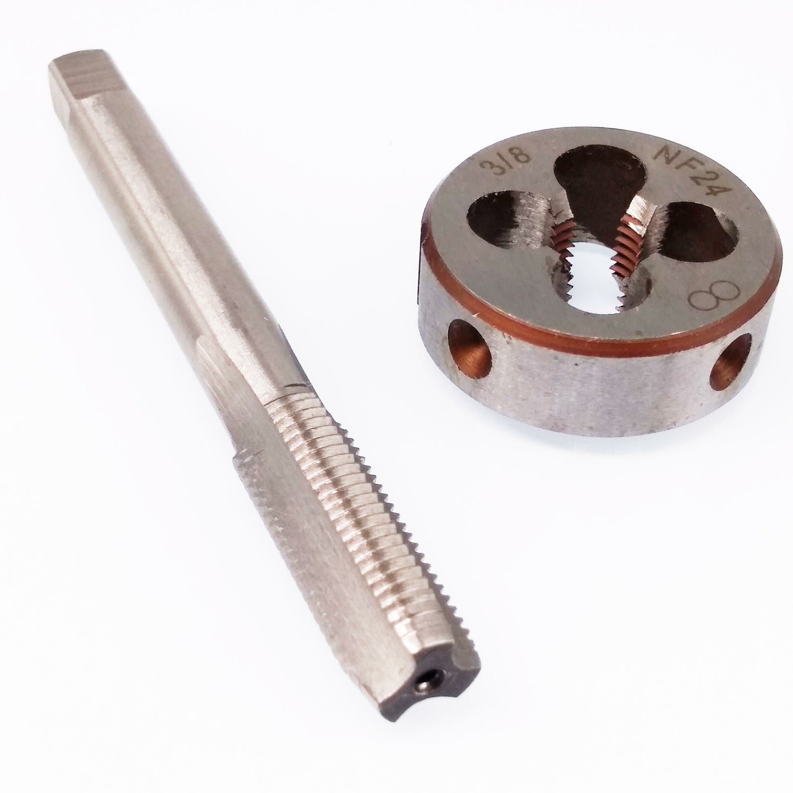 US Stock HSS 3/8-24 UNF Tap & 3/8-24 UNF Die Right Hand