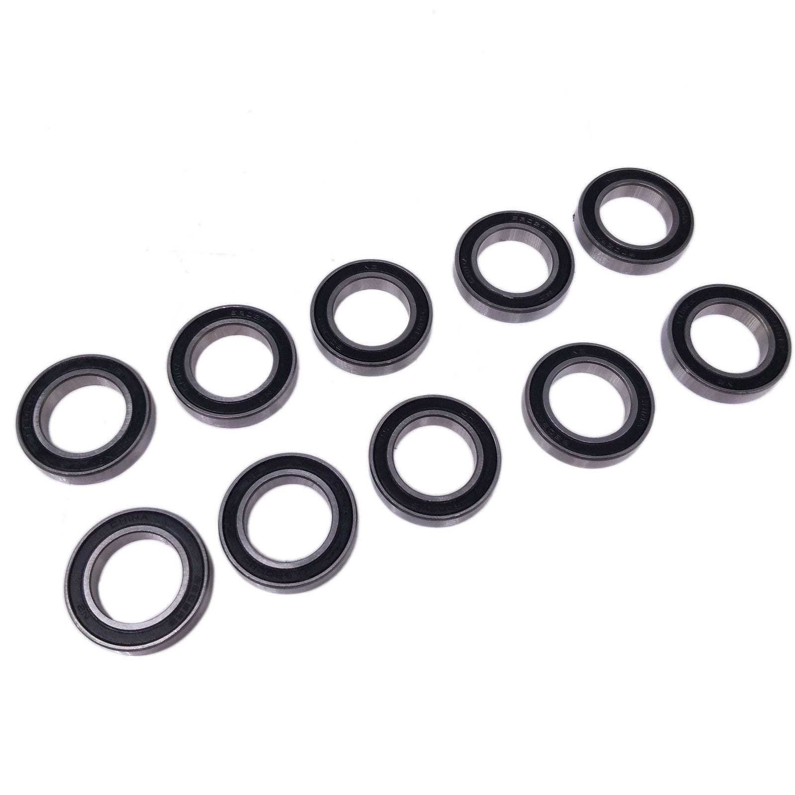 AU Stock10pcs 6802-2RS Deep Groove Rubber Shielded Ball Bearing 15 x 24 x 5mm