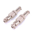 2Sets GX12 4Pin 12mm Panel Mounting Metal Aviation Connector Plug + Socket