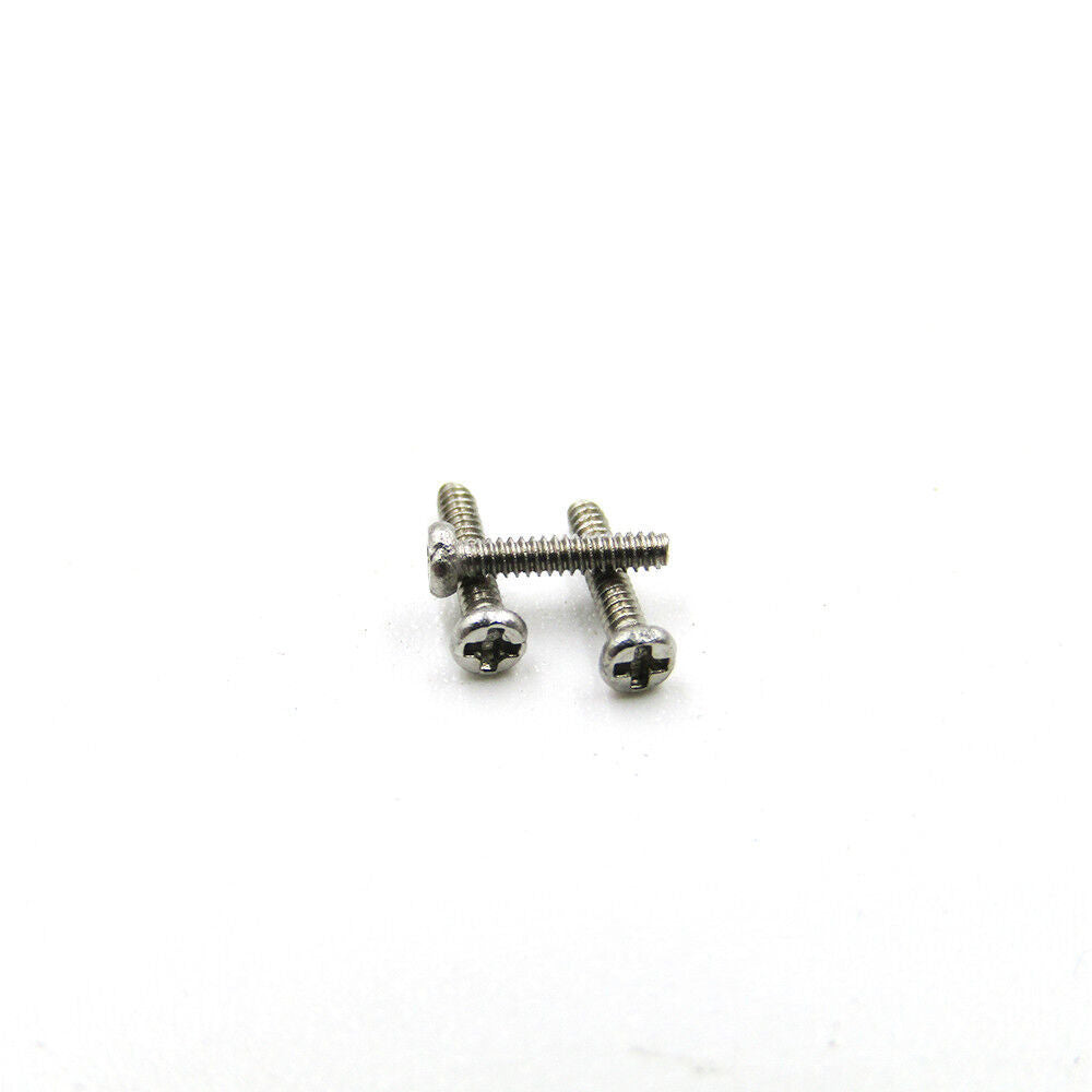 500pcs M1.2 x 2.5mm Stainless Steel Phillips Pan Head Small Screws Mini Bolt