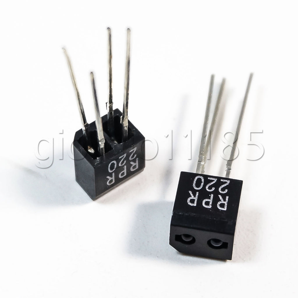 US Stock 10pcs RPR220 Reflective Opto Photoelectric Switch Sensor Photo Electric