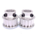 2x XL 14T Timing Belt Pulley Synchronous Wheel 12mm Bore For 10mm Width Belt