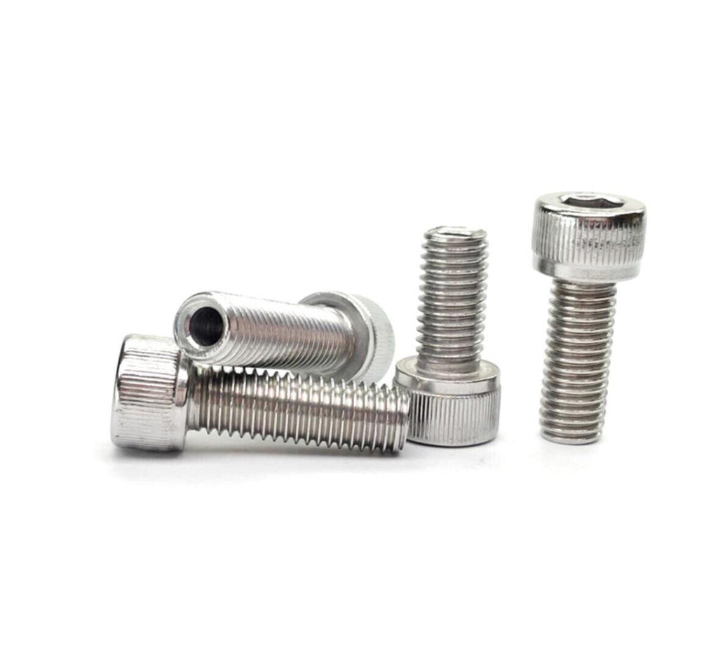 10x M6 x 1mm x 16mm Stainless Steel Allen Hex Socket Head Cap Hollow Screws Bolt