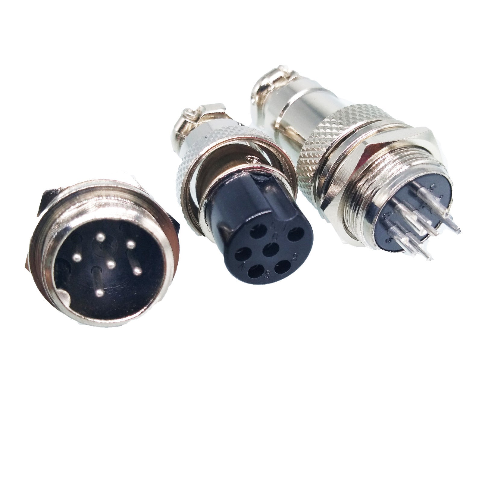 5 Pair Aviation Plug 6 Pin Male Female Panel Wire Connector 16mm GX16-6