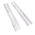 US Stock 2pcs Clear PMMA Acrylic Plastic Folding PMMA Hinge 300 x 45mm