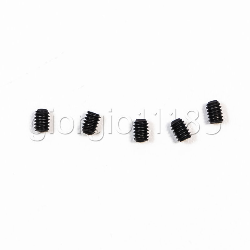US Stock 50x M2 x 3mm Alloy Steel Hex Socket Set Screw with Cup Point Grub Screw