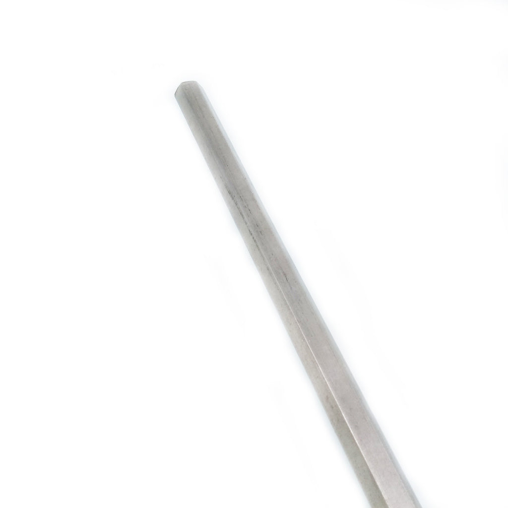 0.3937"(10mm) ±10% 12" Long 304 Stainless Steel Hexagonal Hex Bar Rod Shaft