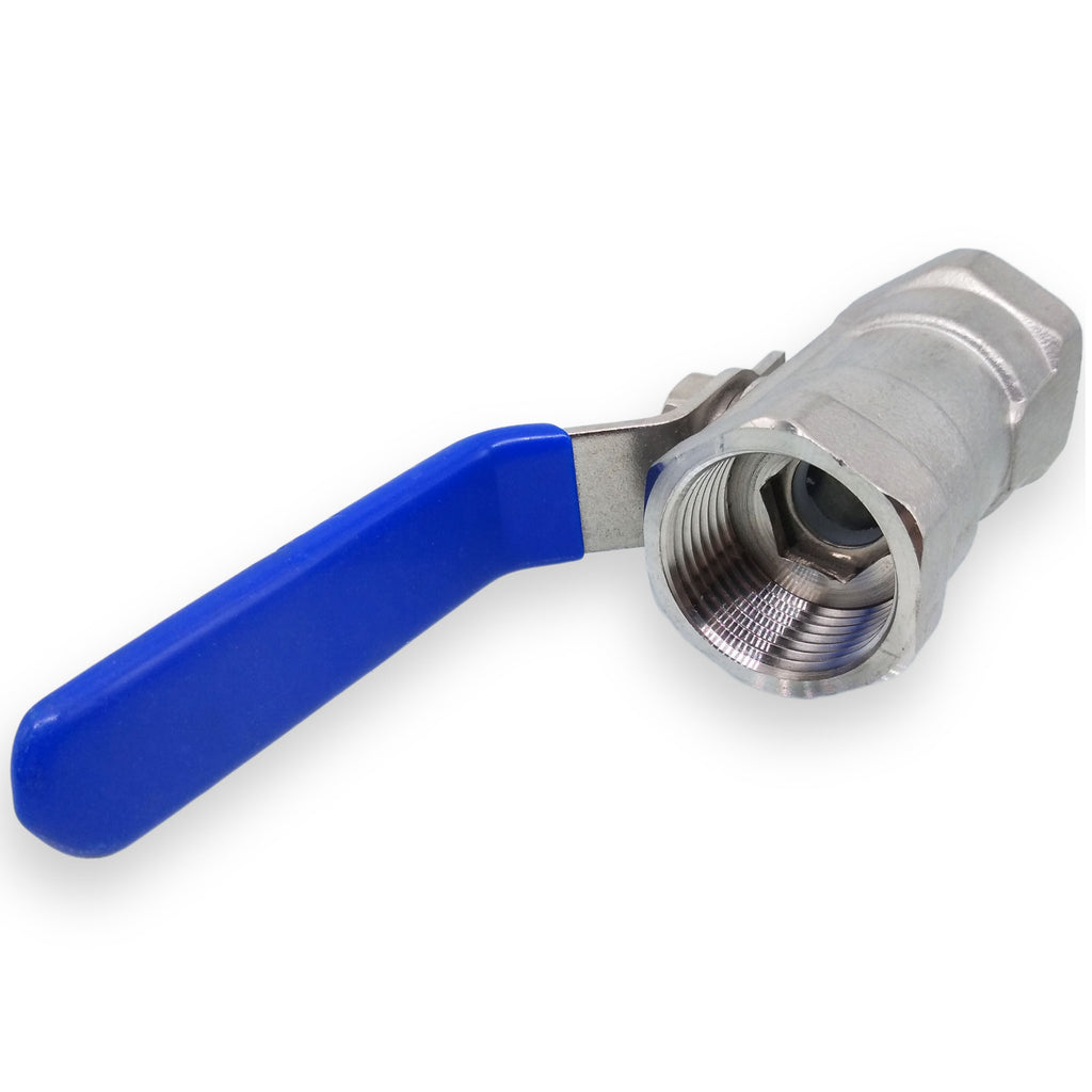 US Stock 3/4" NPT Female 1-Piece 316 Stainless Steel Port Ball Valve WOG1000