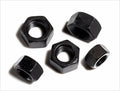US Stock 100pcs M5 x 0.8mm Black 8 Grade Carbon Steel Metric Hex Hexagonal Nuts