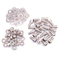 200x M5 x 8mm Socket Head Cap Screws Stainless Steel Allen Socket Nuts Washers