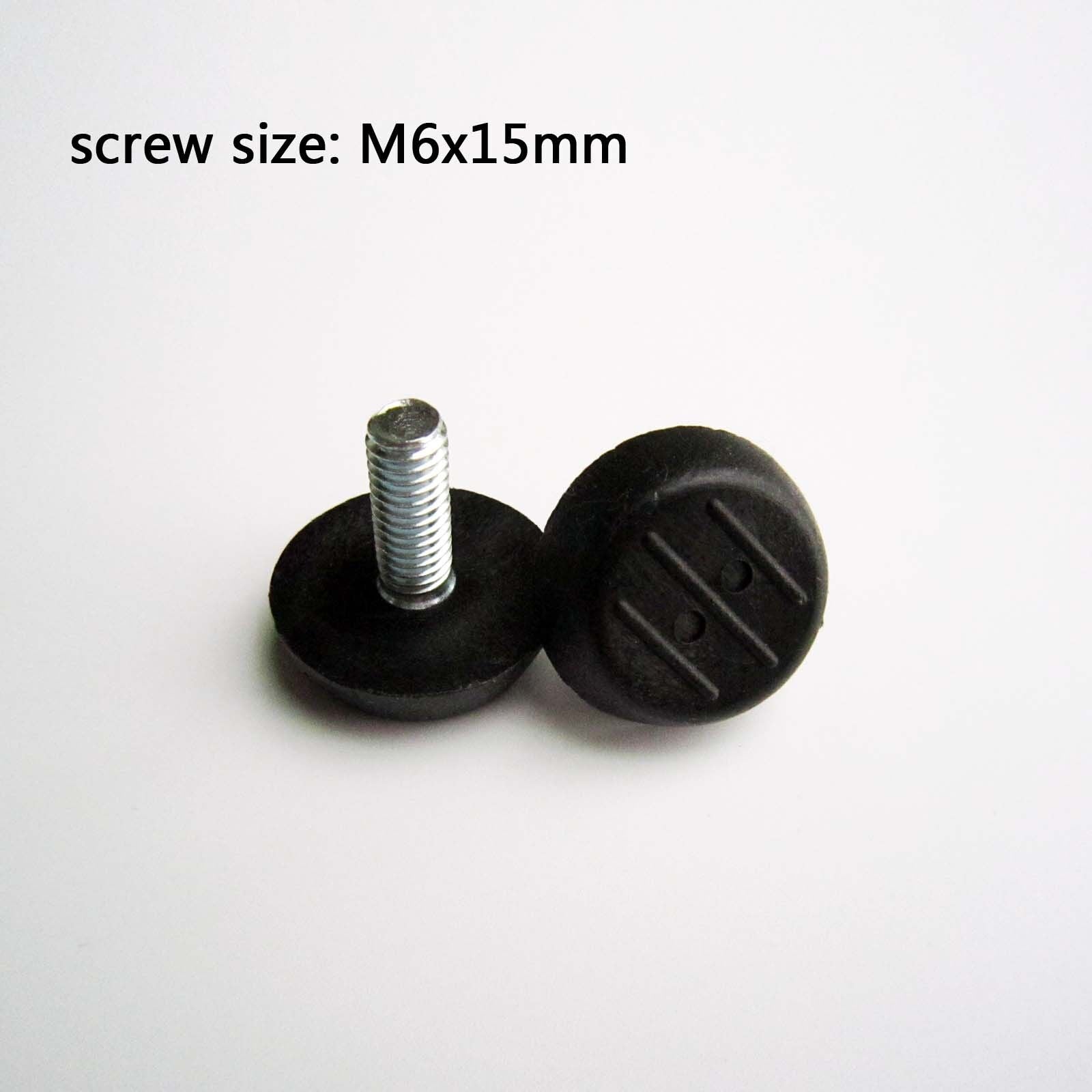 4pcs Furniture Table Chair Sofa Leg Feet Adjustable level Base Glide Pad Screw
