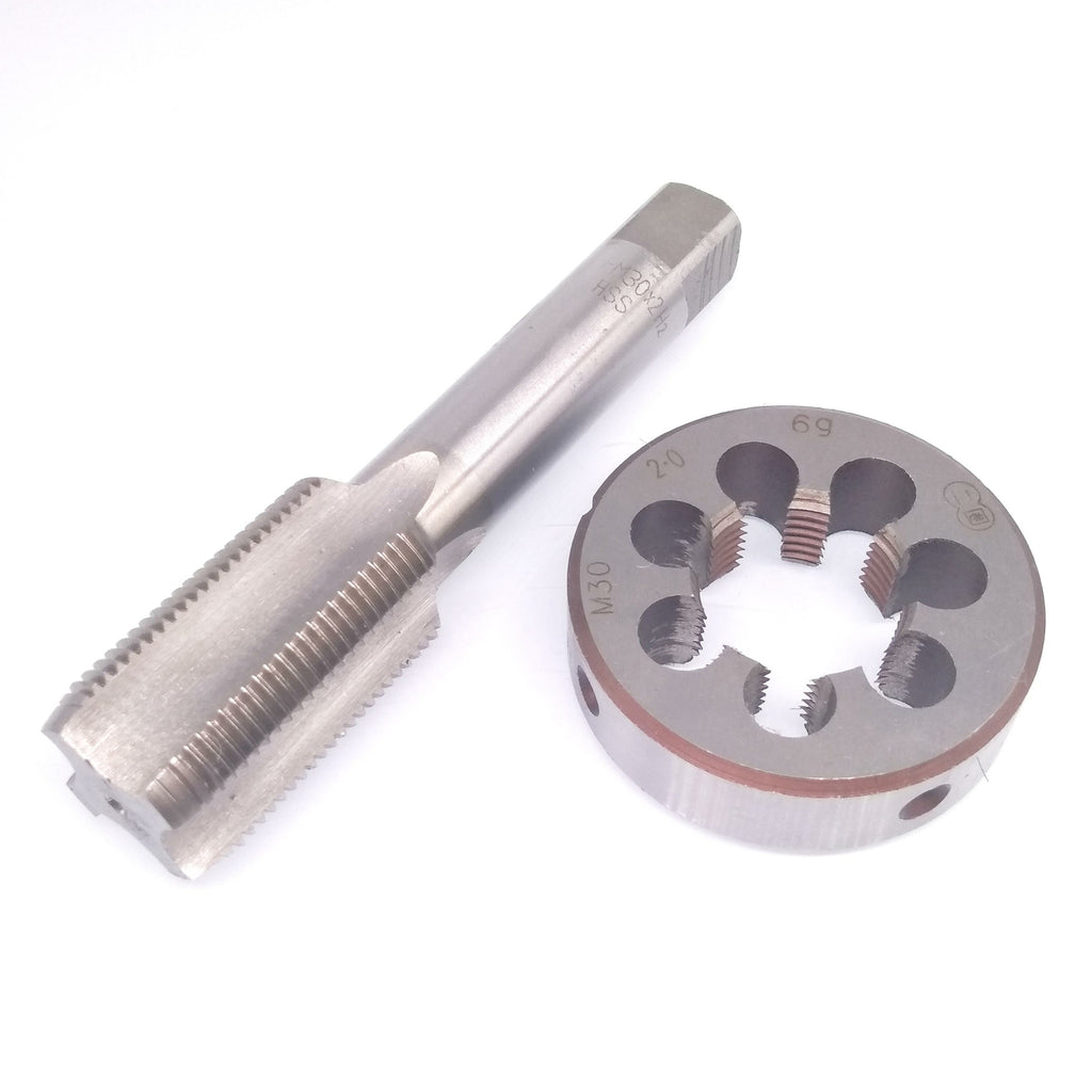 US Stock HSS M30 x 2mm Tap & M30 x 2mm Die Metric Thread Right Hand