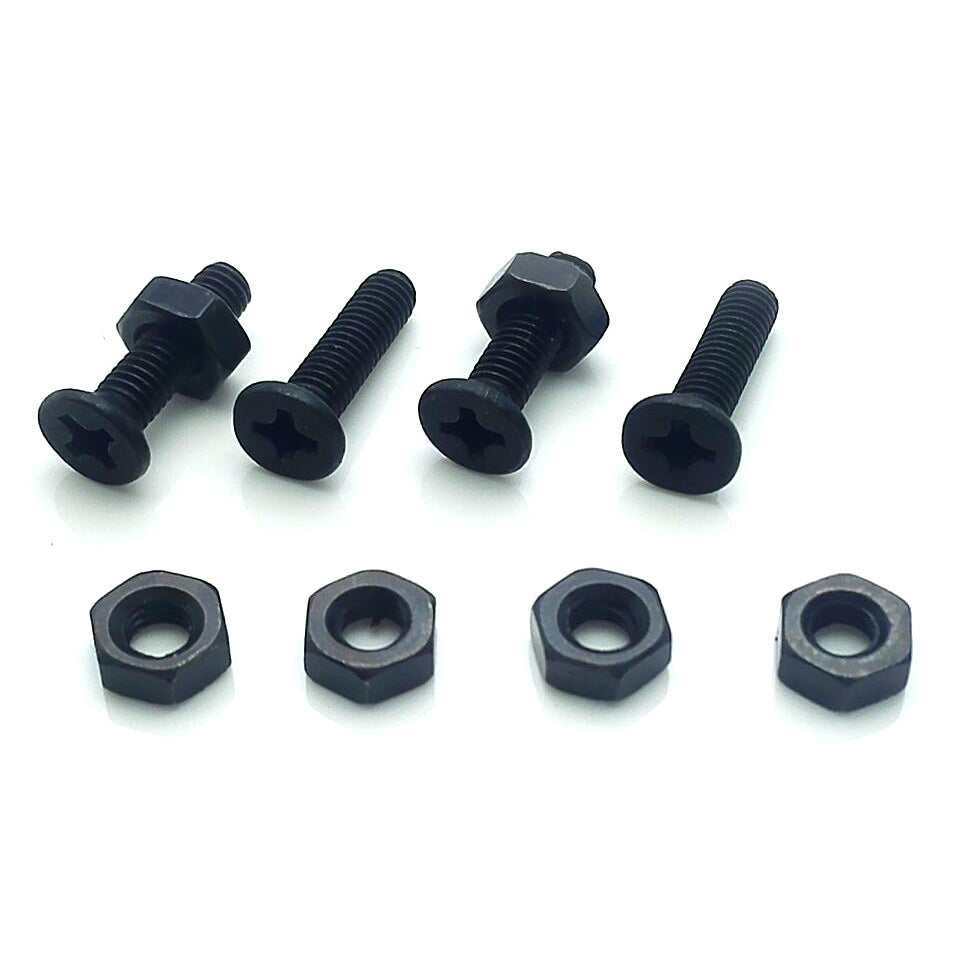 50pc M3 x 12mm Phillips Cross Recessed Countersunk Flat Head Screw Nuts