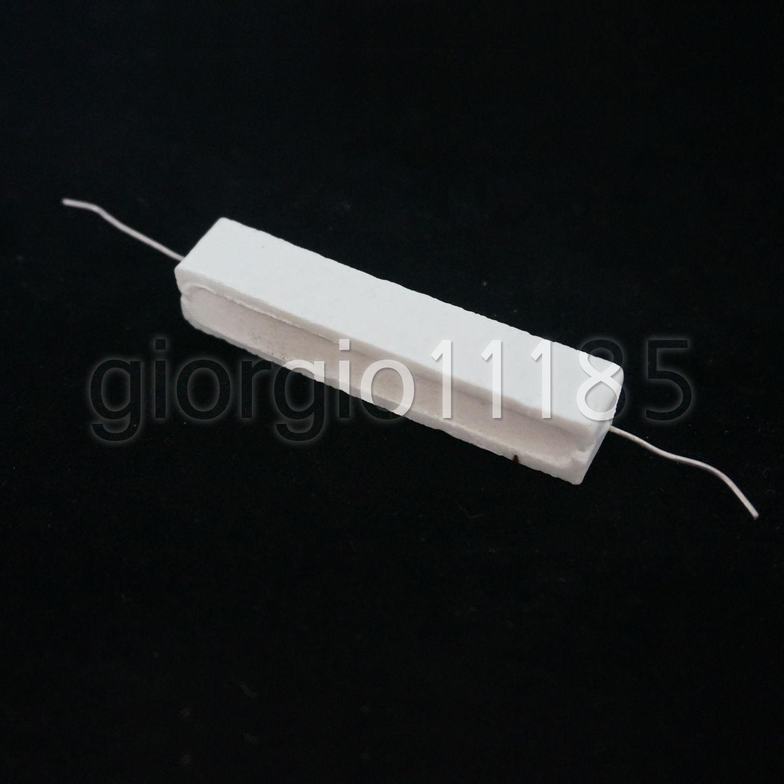 US Stock 2pcs 180 ohm 180RΩJ 20 watt Axial Ceramic Cement Power Resistor 20W