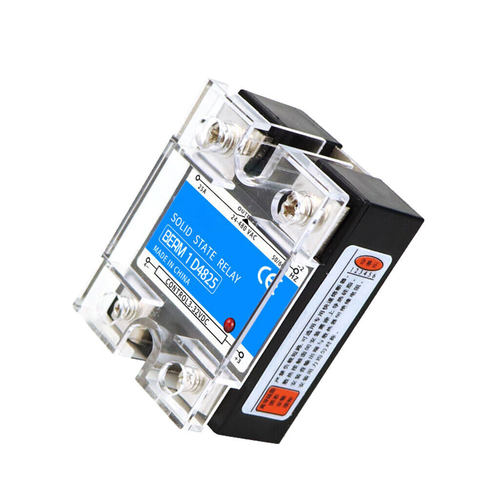 AU Stock Solid State Relay Input DC 3-32V to Output AC 24-480V Single-phase 80A